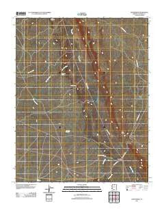 Cedar Ridge Arizona Historical topographic map, 1:24000 scale, 7.5 X 7.5 Minute, Year 2011