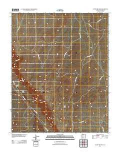 Cedar Tree Hills Arizona Historical topographic map, 1:24000 scale, 7.5 X 7.5 Minute, Year 2011