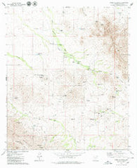 Cerro Colorado Arizona Historical topographic map, 1:24000 scale, 7.5 X 7.5 Minute, Year 1979