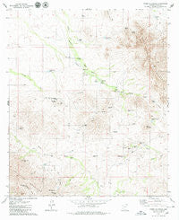 Cerro Colorado Arizona Historical topographic map, 1:24000 scale, 7.5 X 7.5 Minute, Year 1979