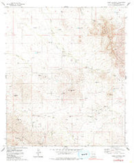 Cerro Colorado Arizona Historical topographic map, 1:24000 scale, 7.5 X 7.5 Minute, Year 1979