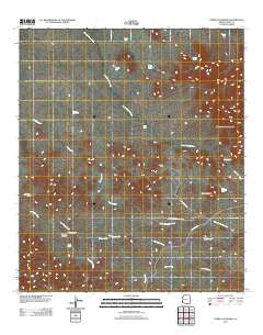 Cerro Colorado Arizona Historical topographic map, 1:24000 scale, 7.5 X 7.5 Minute, Year 2011