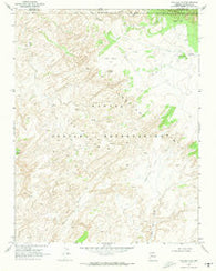 Chaiyahi Flat Arizona Historical topographic map, 1:24000 scale, 7.5 X 7.5 Minute, Year 1970