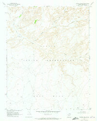 Chaiyahi Rim SW Arizona Historical topographic map, 1:24000 scale, 7.5 X 7.5 Minute, Year 1970