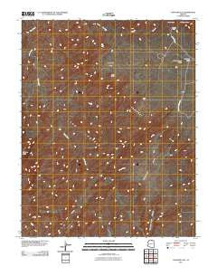Chaiyahi Flat Arizona Historical topographic map, 1:24000 scale, 7.5 X 7.5 Minute, Year 2011
