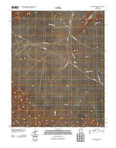 Chaiyahi Rim NE Arizona Historical topographic map, 1:24000 scale, 7.5 X 7.5 Minute, Year 2011