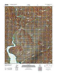 Chalk Mountain Arizona Historical topographic map, 1:24000 scale, 7.5 X 7.5 Minute, Year 2011
