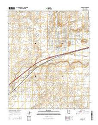 Chambers Arizona Current topographic map, 1:24000 scale, 7.5 X 7.5 Minute, Year 2014