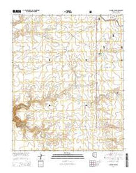Chamisa Tank Arizona Current topographic map, 1:24000 scale, 7.5 X 7.5 Minute, Year 2014