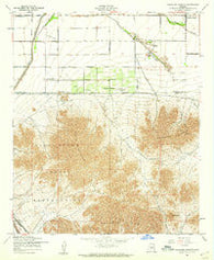 Chandler Heights Arizona Historical topographic map, 1:24000 scale, 7.5 X 7.5 Minute, Year 1956