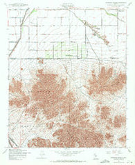 Chandler Heights Arizona Historical topographic map, 1:24000 scale, 7.5 X 7.5 Minute, Year 1956
