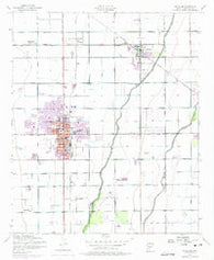 Chandler Arizona Historical topographic map, 1:24000 scale, 7.5 X 7.5 Minute, Year 1952