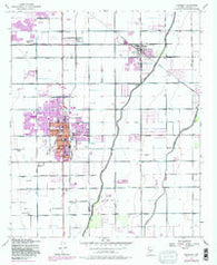 Chandler Arizona Historical topographic map, 1:24000 scale, 7.5 X 7.5 Minute, Year 1952