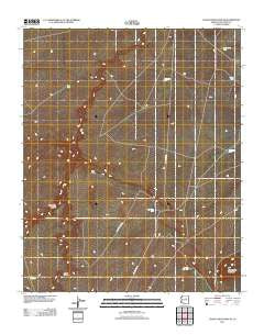 Chavez Mountain NE Arizona Historical topographic map, 1:24000 scale, 7.5 X 7.5 Minute, Year 2011