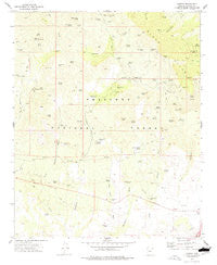 Cherry Arizona Historical topographic map, 1:24000 scale, 7.5 X 7.5 Minute, Year 1973