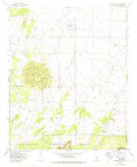 Chevelon Butte Arizona Historical topographic map, 1:24000 scale, 7.5 X 7.5 Minute, Year 1970