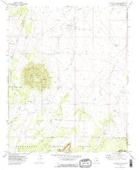 Chevelon Butte Arizona Historical topographic map, 1:24000 scale, 7.5 X 7.5 Minute, Year 1970