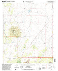 Chevelon Butte Arizona Historical topographic map, 1:24000 scale, 7.5 X 7.5 Minute, Year 1998