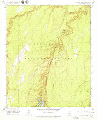 Chevelon Crossing Arizona Historical topographic map, 1:24000 scale, 7.5 X 7.5 Minute, Year 1965