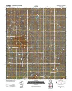 Chevelon Butte Arizona Historical topographic map, 1:24000 scale, 7.5 X 7.5 Minute, Year 2011