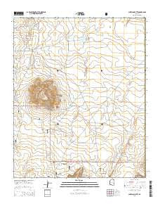 Chevelon Butte Arizona Current topographic map, 1:24000 scale, 7.5 X 7.5 Minute, Year 2014