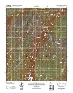 Chevelon Crossing Arizona Historical topographic map, 1:24000 scale, 7.5 X 7.5 Minute, Year 2011