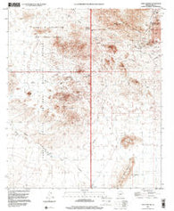 Chico Shunie Arizona Historical topographic map, 1:24000 scale, 7.5 X 7.5 Minute, Year 1996