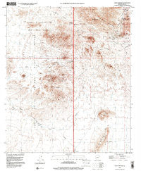 Chico Shunie Arizona Historical topographic map, 1:24000 scale, 7.5 X 7.5 Minute, Year 1996