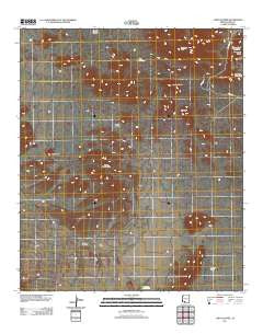Chico Shunie Arizona Historical topographic map, 1:24000 scale, 7.5 X 7.5 Minute, Year 2011