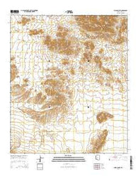 Chico Shunie Arizona Current topographic map, 1:24000 scale, 7.5 X 7.5 Minute, Year 2014
