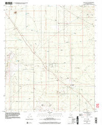 Chief Butte Arizona Historical topographic map, 1:24000 scale, 7.5 X 7.5 Minute, Year 1996