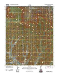 Chilchinbito Canyon Arizona Historical topographic map, 1:24000 scale, 7.5 X 7.5 Minute, Year 2011