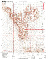 Childs Mountain Arizona Historical topographic map, 1:24000 scale, 7.5 X 7.5 Minute, Year 1996