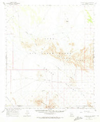 Childs Valley Arizona Historical topographic map, 1:62500 scale, 15 X 15 Minute, Year 1965