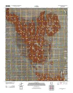 Childs Mountain Arizona Historical topographic map, 1:24000 scale, 7.5 X 7.5 Minute, Year 2011