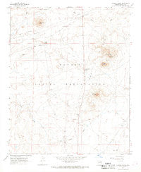 Chimney Butte Arizona Historical topographic map, 1:24000 scale, 7.5 X 7.5 Minute, Year 1967