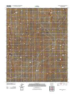 Chimney Canyon Arizona Historical topographic map, 1:24000 scale, 7.5 X 7.5 Minute, Year 2011