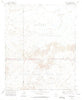 Chinde Mesa Arizona Historical topographic map, 1:24000 scale, 7.5 X 7.5 Minute, Year 1972