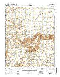 Chinde Mesa Arizona Current topographic map, 1:24000 scale, 7.5 X 7.5 Minute, Year 2014