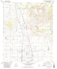 Chino Valley North Arizona Historical topographic map, 1:24000 scale, 7.5 X 7.5 Minute, Year 1979