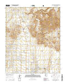 Chino Valley North Arizona Current topographic map, 1:24000 scale, 7.5 X 7.5 Minute, Year 2014