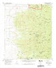 Chiricahua Peak Arizona Historical topographic map, 1:62500 scale, 15 X 15 Minute, Year 1958