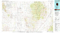 Chiricahua Peak Arizona Historical topographic map, 1:100000 scale, 30 X 60 Minute, Year 1994
