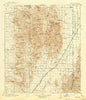 Chiricahua Arizona Historical topographic map, 1:125000 scale, 30 X 30 Minute, Year 1919