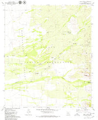 Chiuli Shaik Arizona Historical topographic map, 1:24000 scale, 7.5 X 7.5 Minute, Year 1979