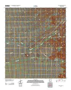 Chiuli Shaik Arizona Historical topographic map, 1:24000 scale, 7.5 X 7.5 Minute, Year 2011