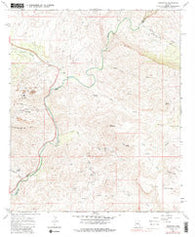 Christmas Arizona Historical topographic map, 1:24000 scale, 7.5 X 7.5 Minute, Year 1968