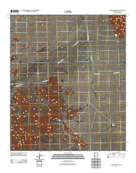 Christmas Pass Arizona Historical topographic map, 1:24000 scale, 7.5 X 7.5 Minute, Year 2011