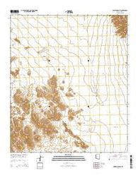 Christmas Pass Arizona Current topographic map, 1:24000 scale, 7.5 X 7.5 Minute, Year 2014