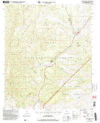 Chrome Butte Arizona Historical topographic map, 1:24000 scale, 7.5 X 7.5 Minute, Year 2004